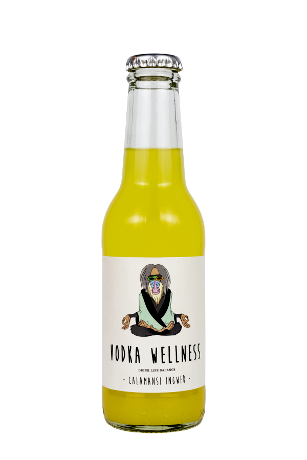 Vodka Wellness Flasche